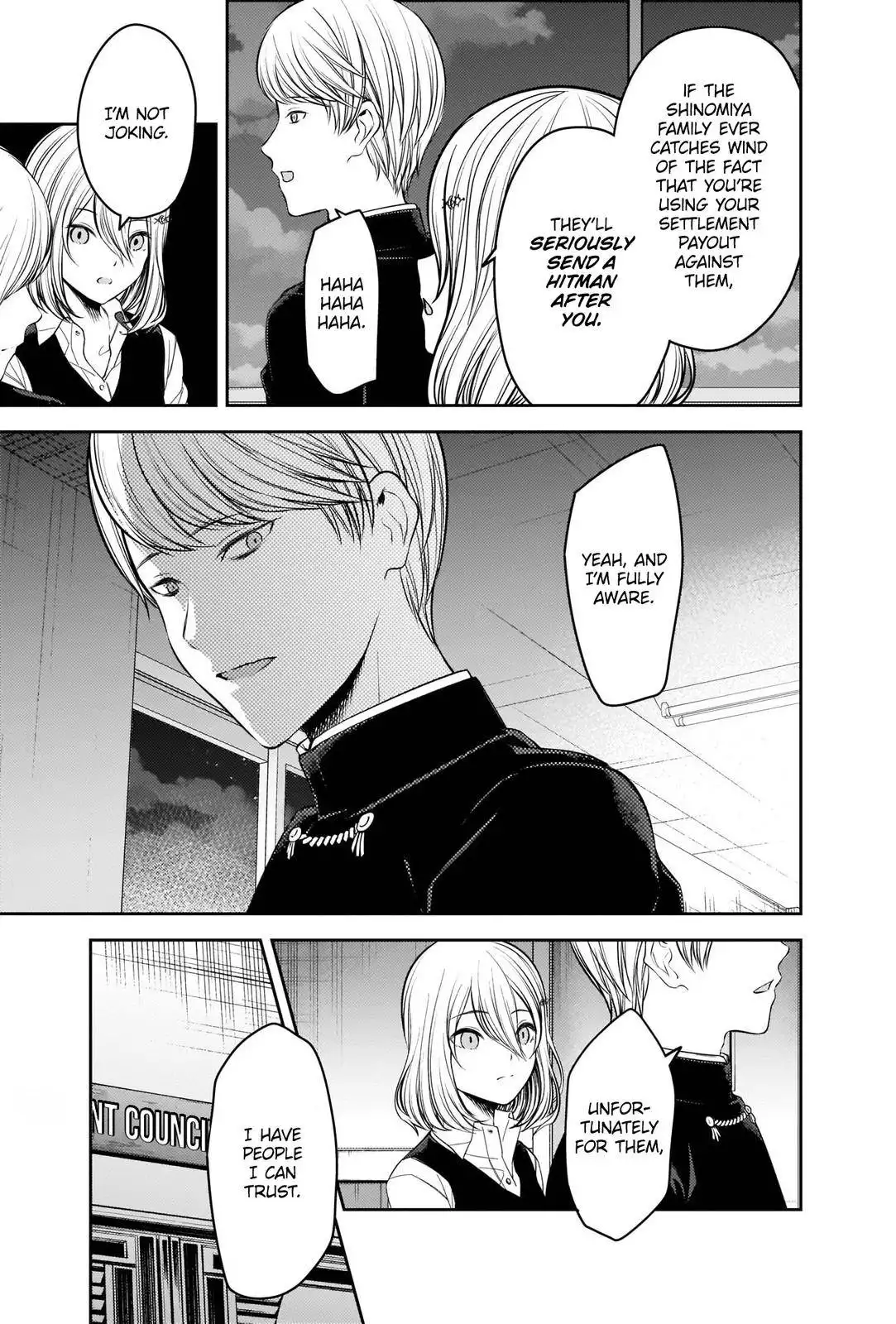 Kaguya-sama wa Kokurasetai - Tensai-tachi no Renai Zunousen Chapter 250 3